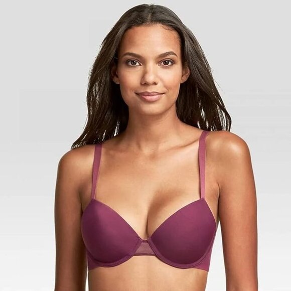 NWT 36DD Maidenform Self Expressions Women's Simply Lightly Lined T-Shirt Bra - Picture 1 of 3